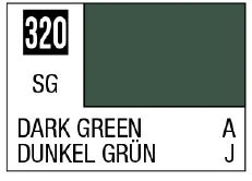 GSI Creos Mr. Color 320 - Dark Green (Semi-Gloss/Aircraft) - Paints