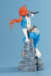 KOTOBUKIYA G.I. JOE SCARLETT SKY-BLUE COLOR BISHOUJO STATUE - G.I. Joe - photo 2