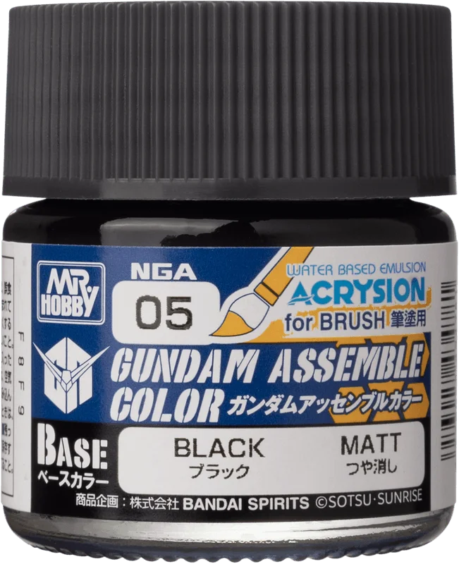 GSI Creos GUNDAM ASSEMBLE COLOR BLACK - Paints