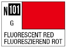 GSI Creos Acrysion N101 - Fluorescent Red (Semi-Gloss/Primary) - Paints