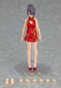 GOOD SMILE COMPANY figma Female Body (Mika) with Mini Skirt Chinese Dress Outfit - Action Figures - photo 8