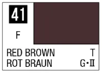 GSI Creos Mr Color Spray - S41 Red Brown (3/4Flat/Tank) - Paints - photo 1
