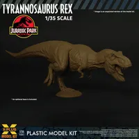 X-PLUS 1/35 Scale Plastic Model Kit Jurassic Park Tyrannosaurus rex - Jurassic Park - photo 12