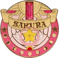 GoodSmile Moment Cardcaptor Sakura 25th Anniversary Metal Badge: Star Wand - Cardcaptor Sakura - photo 2