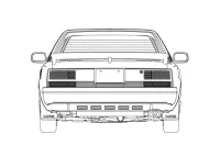 Hasegawa [HC45] 1:24 TOYOTA MR2 (AW11) LATE VERSION G-Limited Super Charger (T Bar Roof) - Scale Kits - photo 14