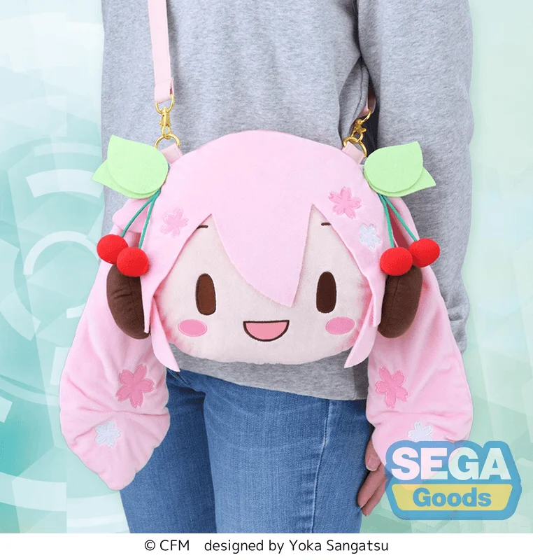 fuwa petit "Sakura Miku" Face Shoulder Bag (M)