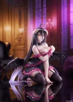 TAITO Overlord Desktop Cute Figure - Albedo (Negligee ver.) - Overlord - photo 11