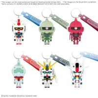 BANDAI HOBBY ν-GUNPLA-KUN 3D RUBBER MASCOT KEYCHAIN - Gundam Misc - photo 2