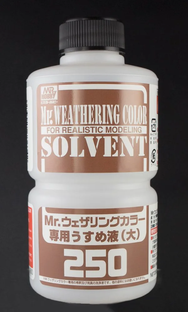 GSI Creos WEATHERING COLOR THINNER 250ml - Paints