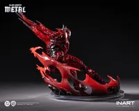 Queen Studios INART Action - Dark Nights: Metal - Batman: The Red Death Action Figure - DC Comics - photo 2