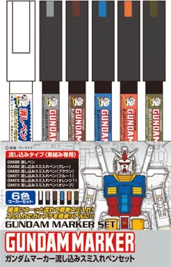 Gundam Marker Set - Gundam Pouring Marker Set