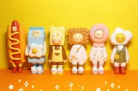 PLUM PMOA UOVO FRIEND - Food Series(re-run) (Set of 6 figures) (Box) - Non-Scale Figures - photo 1