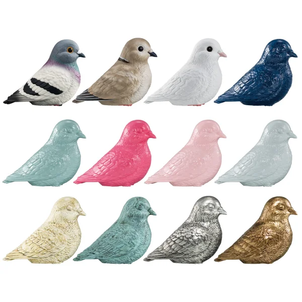 BANDAI Tenori Friends - Pigeons - Imagination Mix (Box of 12), Bandai Shokugan Tenori Friends - Tenori Friends