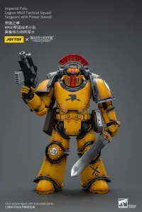 JOYTOY Imperial Fists   Legion MkIII Tactical Squad Sergeant with Power Sword - Warhammer 40K - photo 1