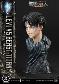 Prime 1 Studio Ultimate Premium Masterline  TV animation Attack On Titan  Levi versus Beast Titan Bonus Version - Attack on Titan - photo 79