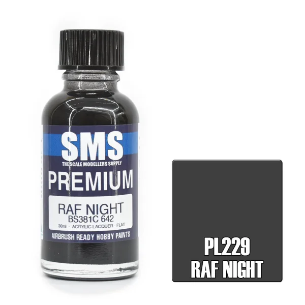 The Scale Modellers Supply (SMS) Premium RAF NIGHT 30ml - Paints