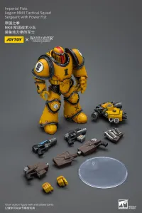 JOYTOY Imperial Fists   Legion MkIII Tactical Squad  Sergeant with Power Fist - Warhammer 40K - photo 5