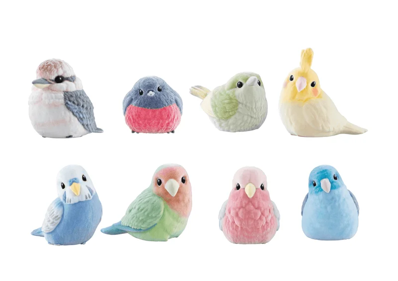 Flocked Tenori Friends 3 (Box/12), Bandai Shokugan Tenori Friends (Reprint)