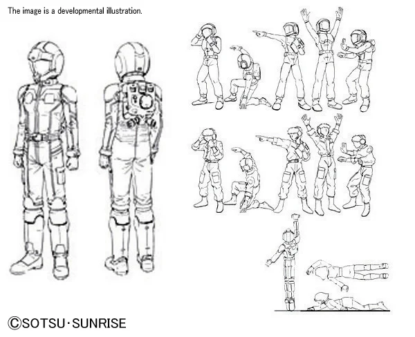 Builders Parts - HD 1/144 MS Figure 01