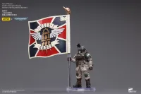 JOYTOY Astra Militarum Cadian Command Squad Veteran with Regimental Standard - Warhammer 40K - photo 11