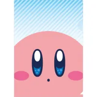 KIRBY clear file Pupupu face /(1) Kirby