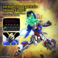 BANDAI HOBBY RG 1/144 #42 GF13-017NJ SHINING GUNDAM - Mobile Fighter G Gundam - photo 10