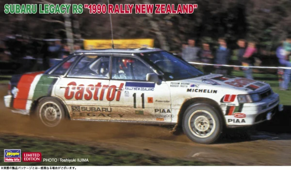 1/24 SUBARU LEGACY RS 1990 RALLY NEW ZEALAND