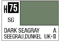 GSI Creos AQUEOUS HOBBY COLOR - H75 SEMI-GLOSS DARK SEAGRAY (RAF AIRCRAFT) - photo 1