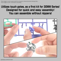 BANDAI HOBBY 30MM 1/144 eEXM-40 IGLIGHT 01 - 30 Minutes Missions (30MM) - photo 10