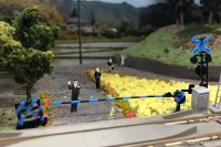 PLUM PMOA Railway Crossing（Blue×Black) - Scale Kits - photo 3