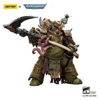 JOYTOY Death Guard Deathshroud Terminator 2 with Manreaper and Plaguespurter Gauntlet - Warhammer 40K - photo 16