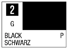GSI Creos Mr. Color 2 - Black (Gloss/Primary) - Paints