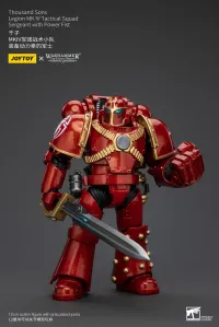 JOYTOY Thousand Sons Legion MK IV Tactical Squad Sergeant with Power Fist - Warhammer 40K - photo 4