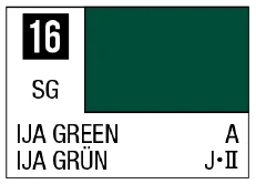 GSI Creos Mr Color Spray - S16 IJA Green (Semi-Gloss/Aircraft) - Paints