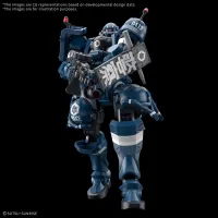 BANDAI HOBBY HG 1/144 POLICE ZAKU - Mobile Suit Gundam GQuuuuuuX - photo 2