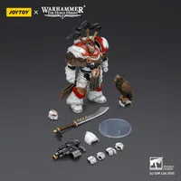 JOYTOY White Scars Legion Praetor in Cataphractii Terminator Armour with Cyber Hawk, Chogorian sword and combi-melta - Warhammer 40K - photo 12