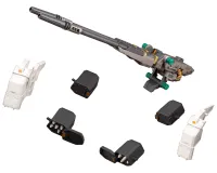 KOTOBUKIYA ZOIDS CUSTOMIZE PARTS DUAL SNIPER RIFLE & AZ FIVE LAUNCH MISSILE SYSTEM SET - ZOIDS - photo 6