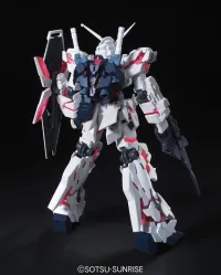 BANDAI HOBBY HGUC 1/144 #100 RX-0 UNICORN GUNDAM (DESTROY MODE) - Mobile Suit Gundam Unicorn / Narrative - photo 2