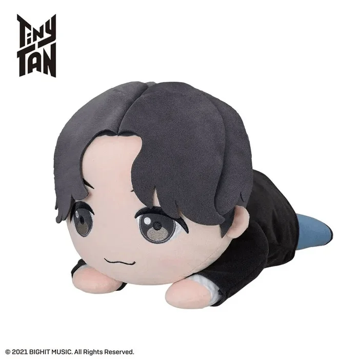 SEGA NESOBERI (Lay-Down) TinyTAN M Plush ~Permission to Dance~ SUGA & j-hope [Pack of: 1 SUGA, 1 j-hope] - TinyTAN