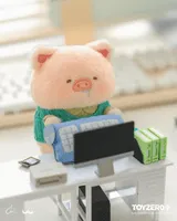 TOYZEROPLUS LuLu the Piggy Office Series - My Workplace Partners Monitor Plush Keychain Blindbox - LuLu The Piggy - photo 16