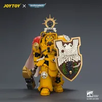 JOYTOY Imperial Fists Darnath Lysander with Thunder Hammer and Storm Shield - Warhammer 40K - photo 4