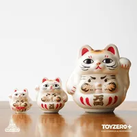 TOYZEROPLUS PP X MONSTER Lucky Kitten Daruma Blind Box - PP X Monster - photo 16