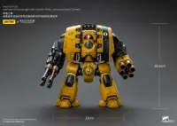 JOYTOY Imperial Fists Leviathan Dreadnought with Cyclonic Melta Lance and Storm Cannon - Warhammer 40K - photo 8