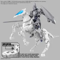 BANDAI HOBBY 30MM 1/144 Extended Armament Vehicle (HORSE MECHA Ver.) [WHITE] - 30 Minutes Missions (30MM) - photo 7