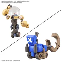 BANDAI HOBBY CHOPPER ROBO SUPER 2&3(HEAVY ARMOR&HORN DOZER) - ONE PIECE - photo 5