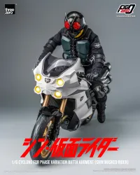 threezero FigZero 1/6 Cyclone for Phase Variation Batta Augment (SHIN MASKED RIDER) - Kamen Rider: Masked Rider - photo 10