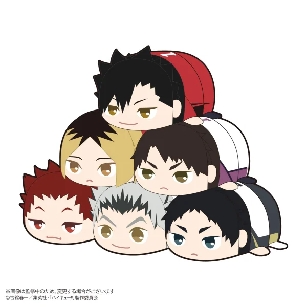 Haikyu!! POTE KORO MASCOT 2 (6pc per box)