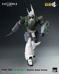 threezero Patlabor 2: The Movie - ROBO-DOU Ingram Unit 3 Reactive Armor Version - Mobile Police Patlabor - photo 4