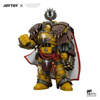 JOYTOY Imperial Fists Lord Castellan Evander Garrius, The Tyrant of Cthonia with the Subjugator and Incineratus - Warhammer 40K - photo 9