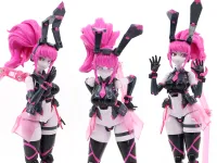 ROCA 1/12 scale assembly plastic model Animacircuit Vio the Rabbit SP - Animacircuit - photo 13